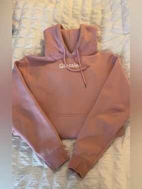 Glossier Hoodie - Well Loved!! Size small
